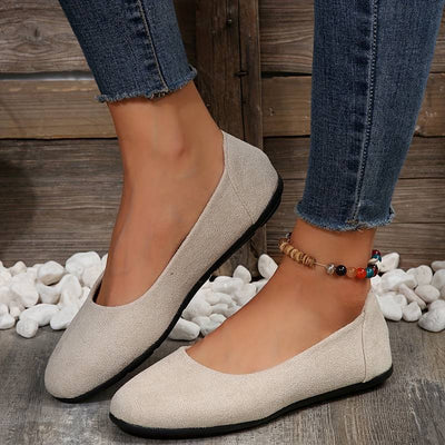 Suede Flats