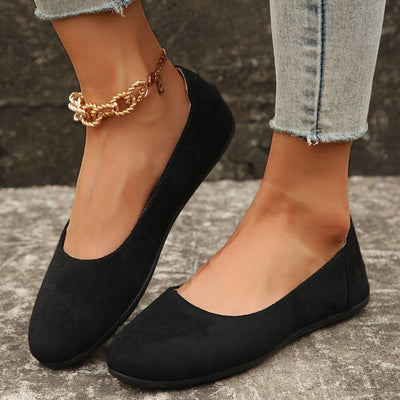 Suede Flats